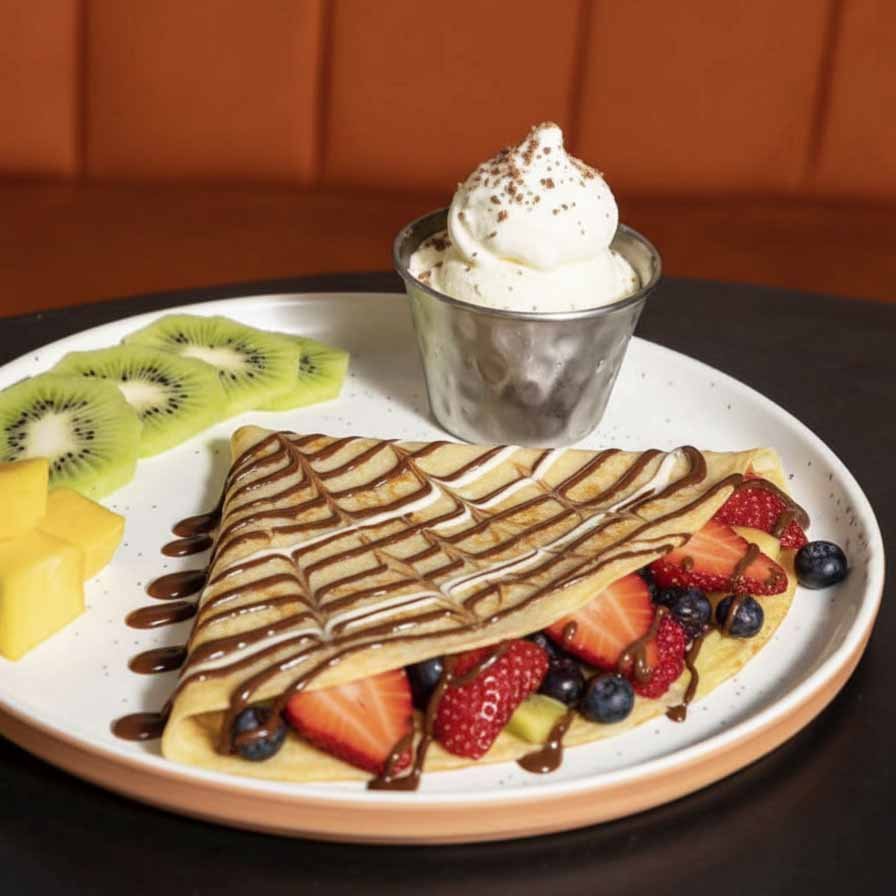 Fruits Crepe