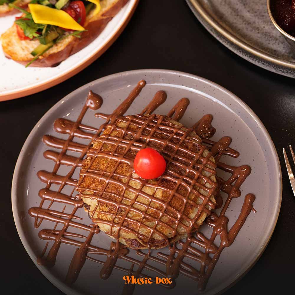 Triple Chocolate Waffles